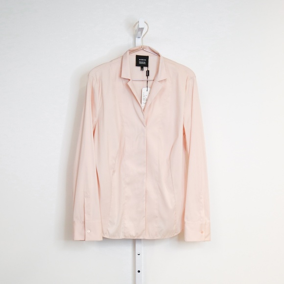 Akris Tops - Akris Bergdorf Goodman Collared Button Down Shirt